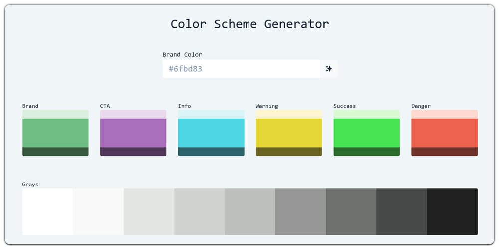Color Scheme Generator