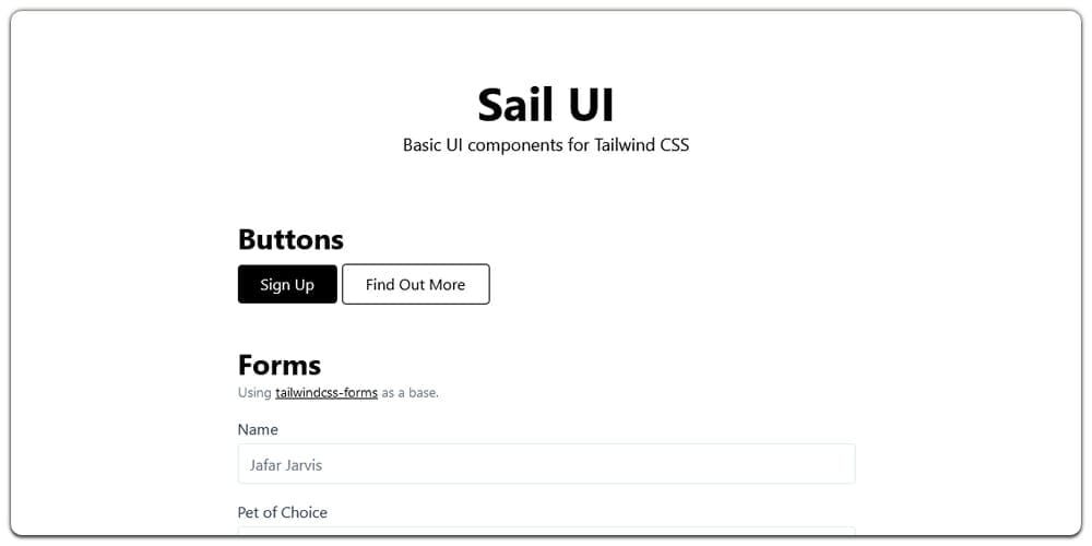Sail UI
