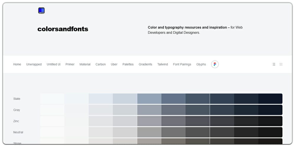 Tailwind Colors