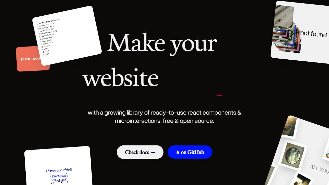 Fancy Components